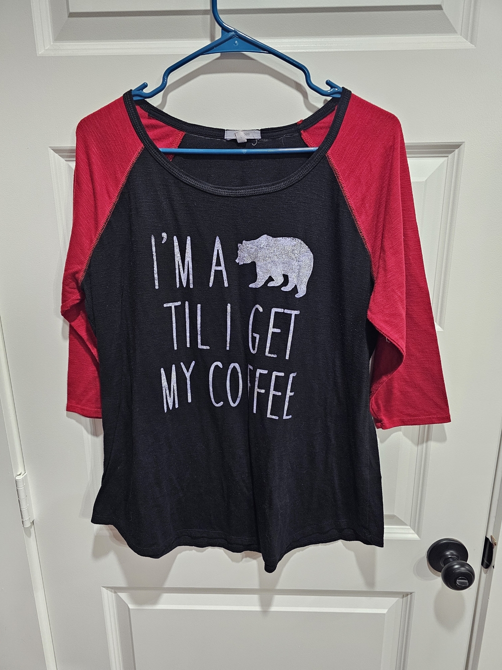 Maurices Black Top with Branded Neck Tag